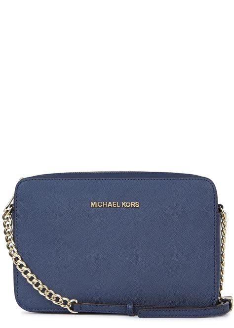 michael kors blu|michael kors navy blue crossbody.